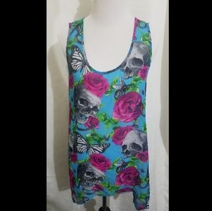 Teenage Runaway Long See-Through blouse.